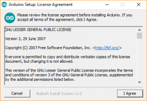 Arduino IDE License Agreement