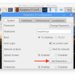 Tetapkan Resolusi Desktop Raspbian